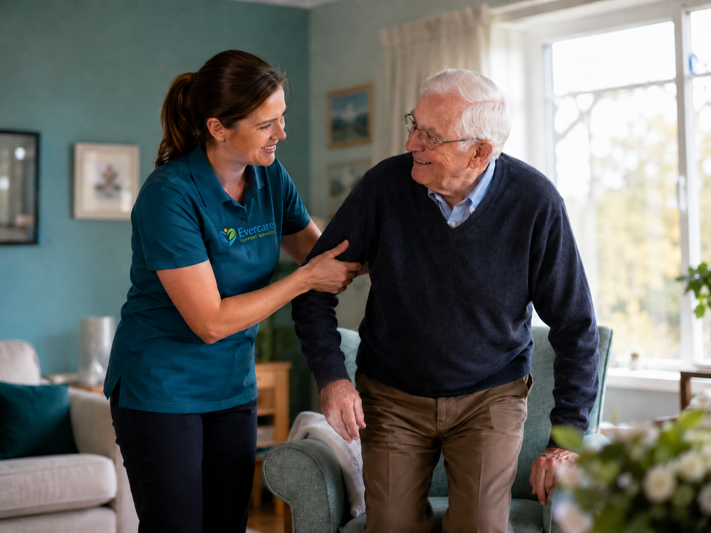 Senior personal care and companion support