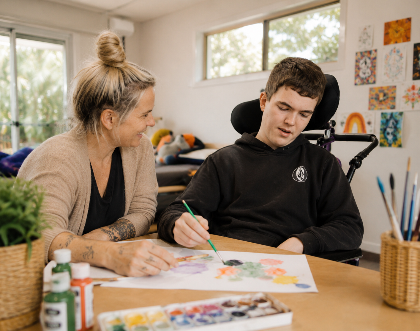 Skill development and creative activities